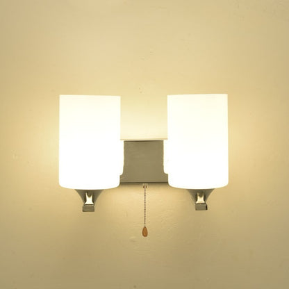 Moderne Dual-Opal Wandleuchte