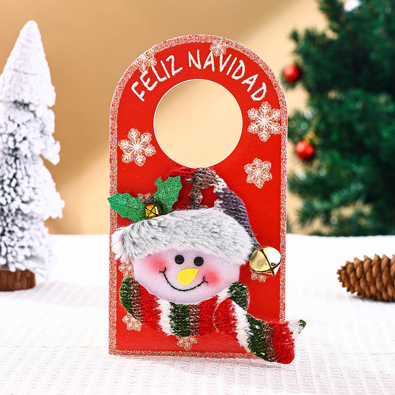 Dekorative Weihnachtsdeko Türschild Brehn