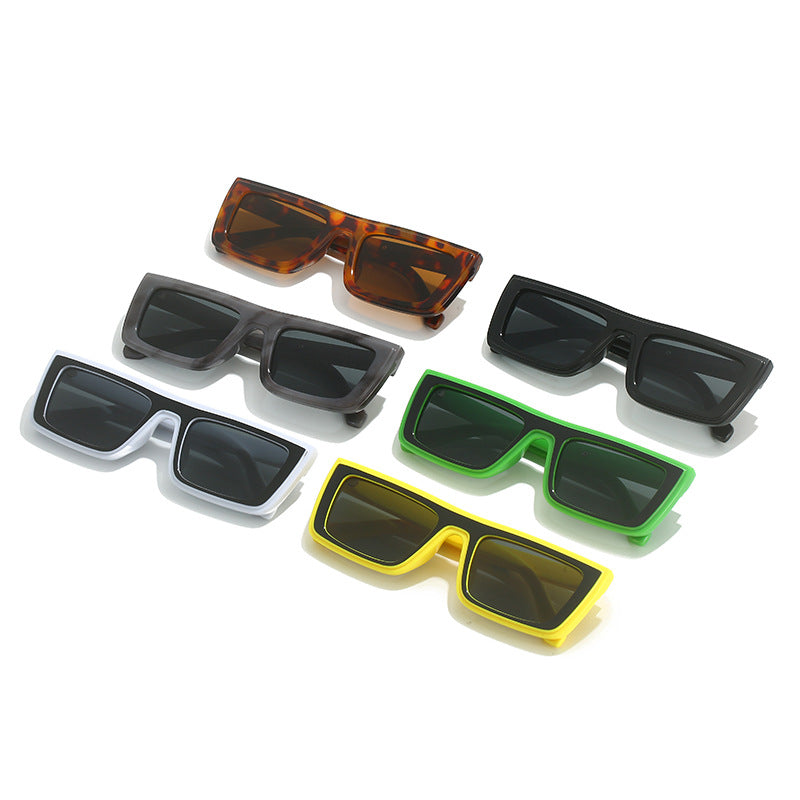 Damen stylische quadratische Sonnenbrille Brehn
