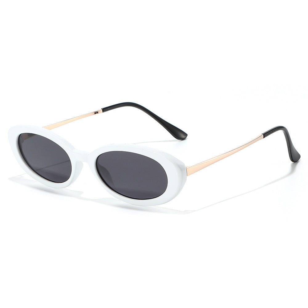 Elegante Übergroße Oval Sonnenbrille Brehn