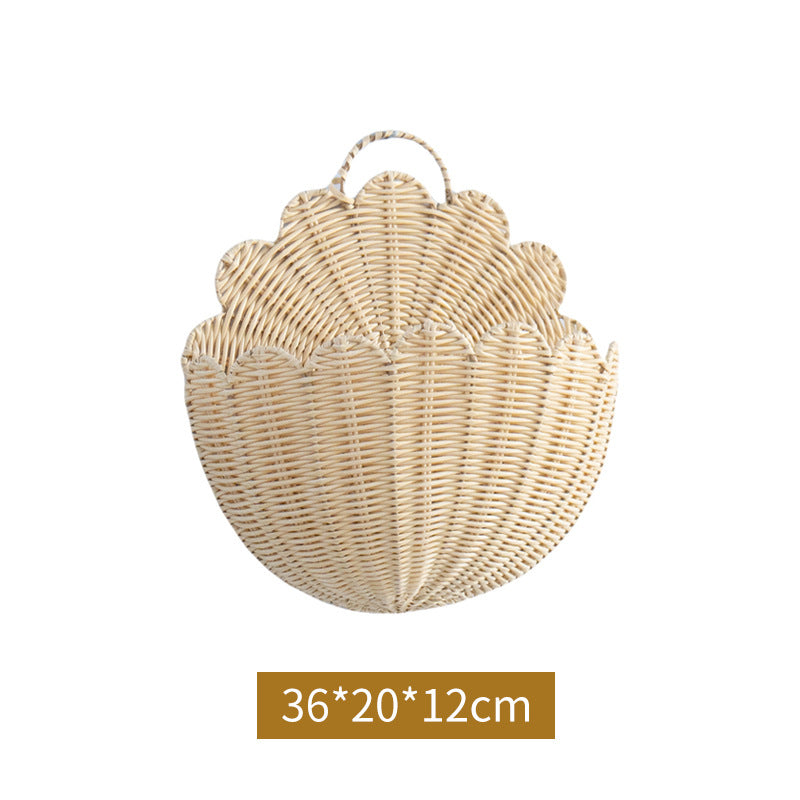 Kreativer und Dekorativer Aufbewahrungskorb Im Muscheldesign Brehn
