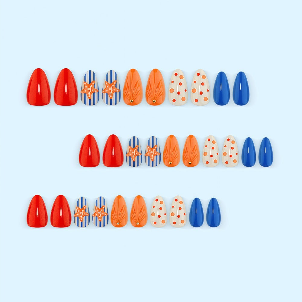 Dekoratives Nagelset Brehn