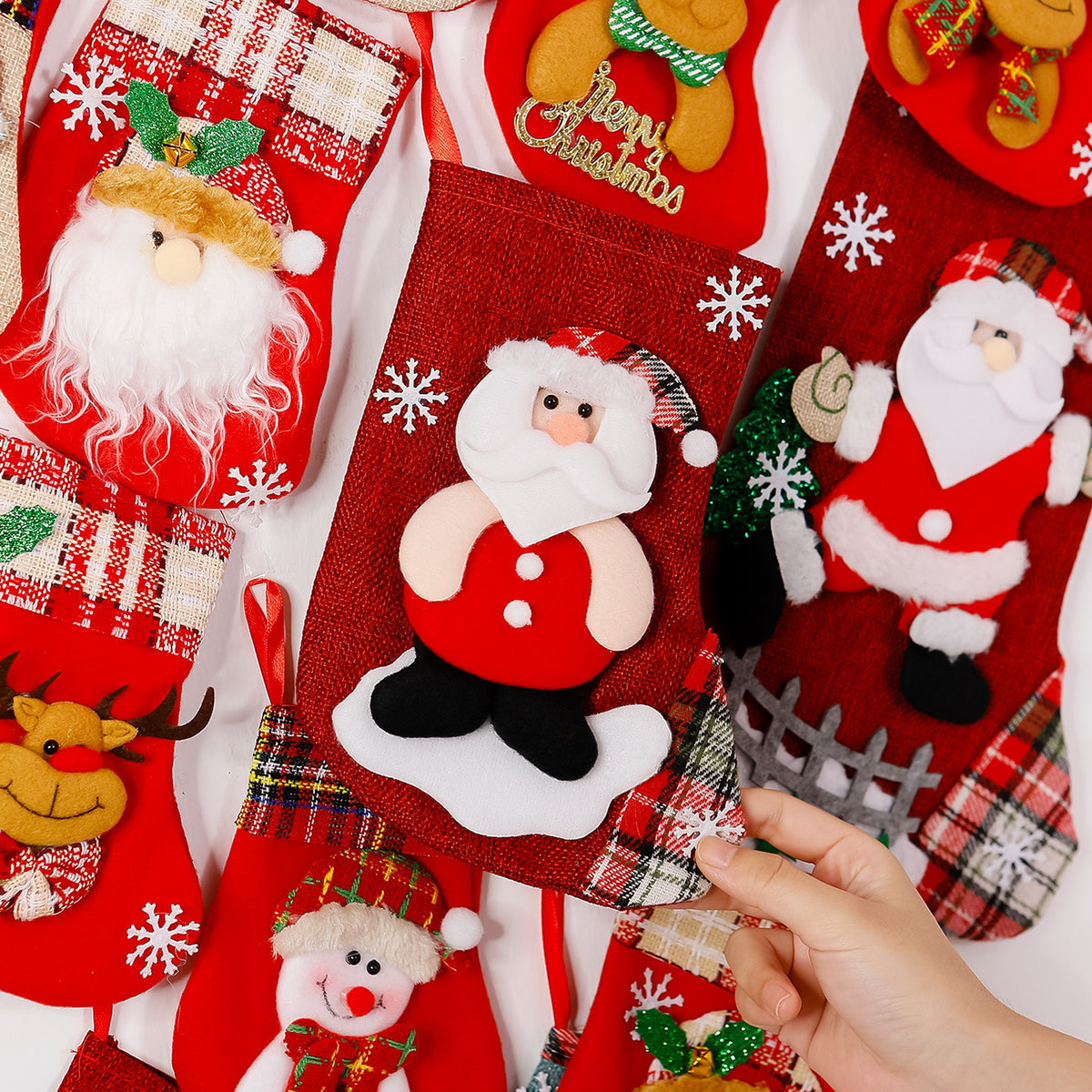 Festlicher Weihnachtsstrumpf Brehn
