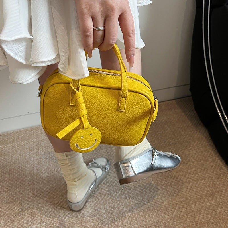 Kompakte Texturierte Mini-Handtasche Brehn