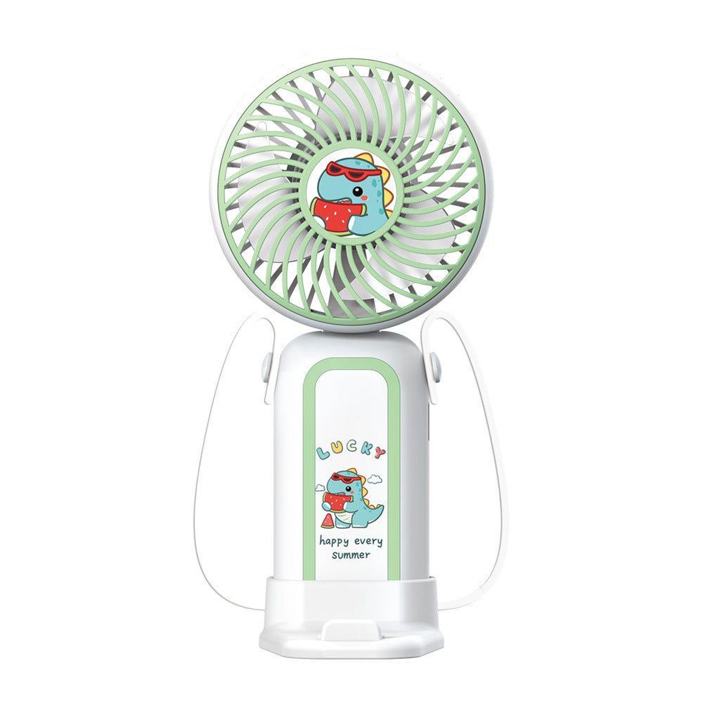 Damen Tragbarer Handventilator mit lustigem Affenmotiv Brehn