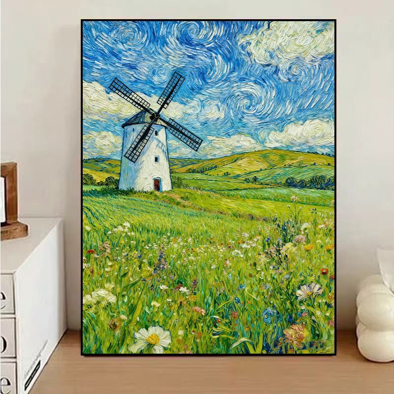 Impressionist Landschafts Kunstdruck Brehn