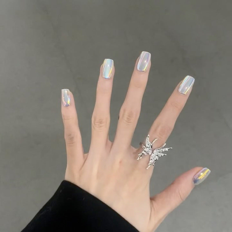 Iridescente Press-On Nagelset Brehn