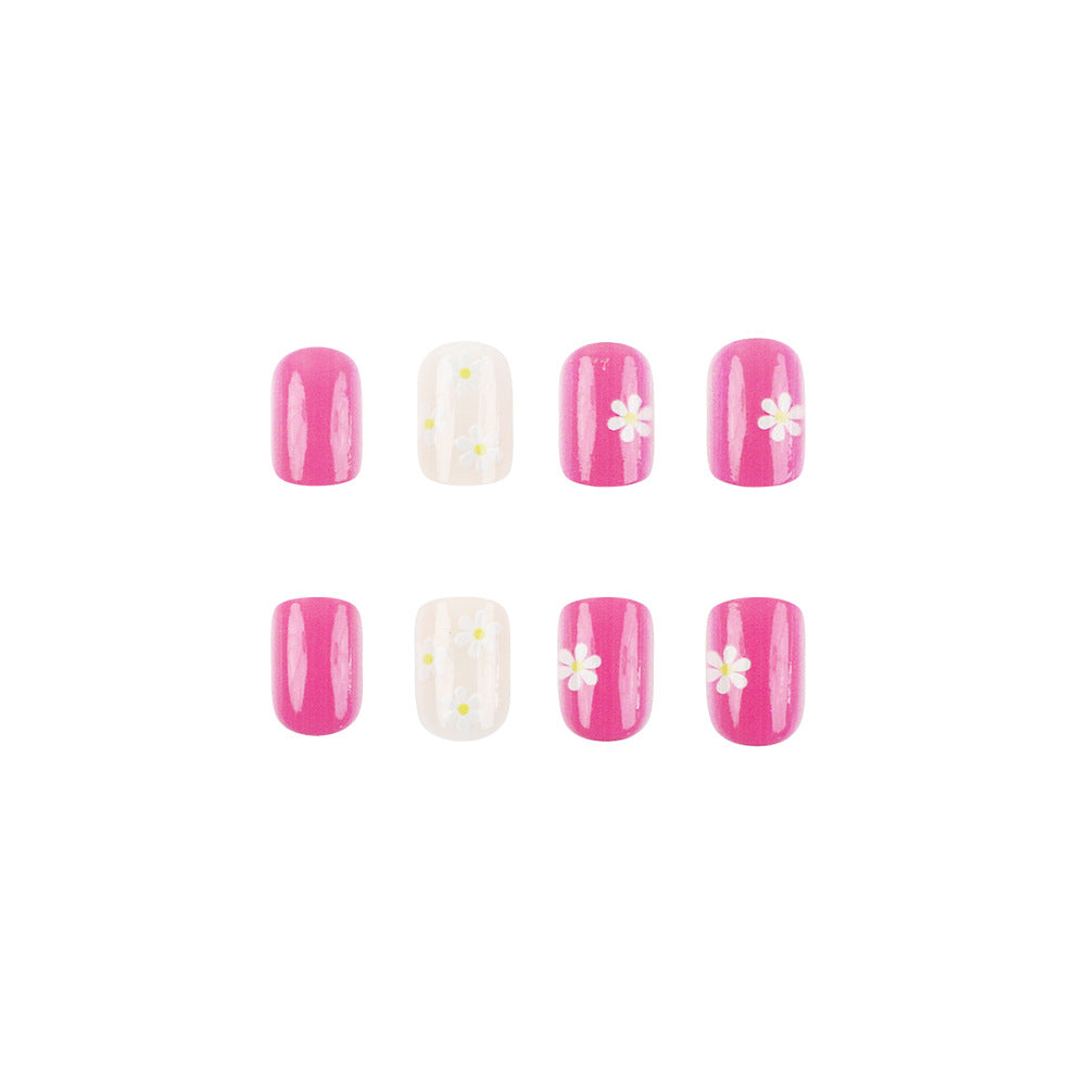 Floral Verziertes Gel-Nagelkunst-Set Brehn