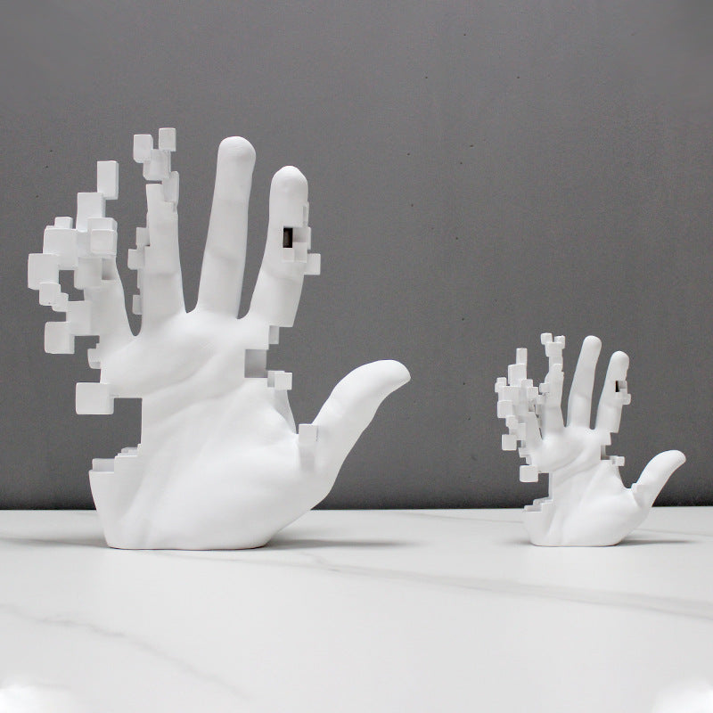 Künstlerische abstrakte Hand Skulptur