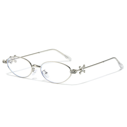 Elegante mit Strass verzierten Cateye-Sonnenbrille Brehn