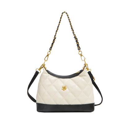 Elegante gesteppte Schultertasche