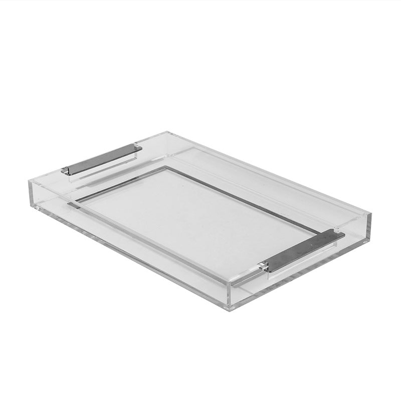 Elegantes Acryl Dekoratives Serviertablett