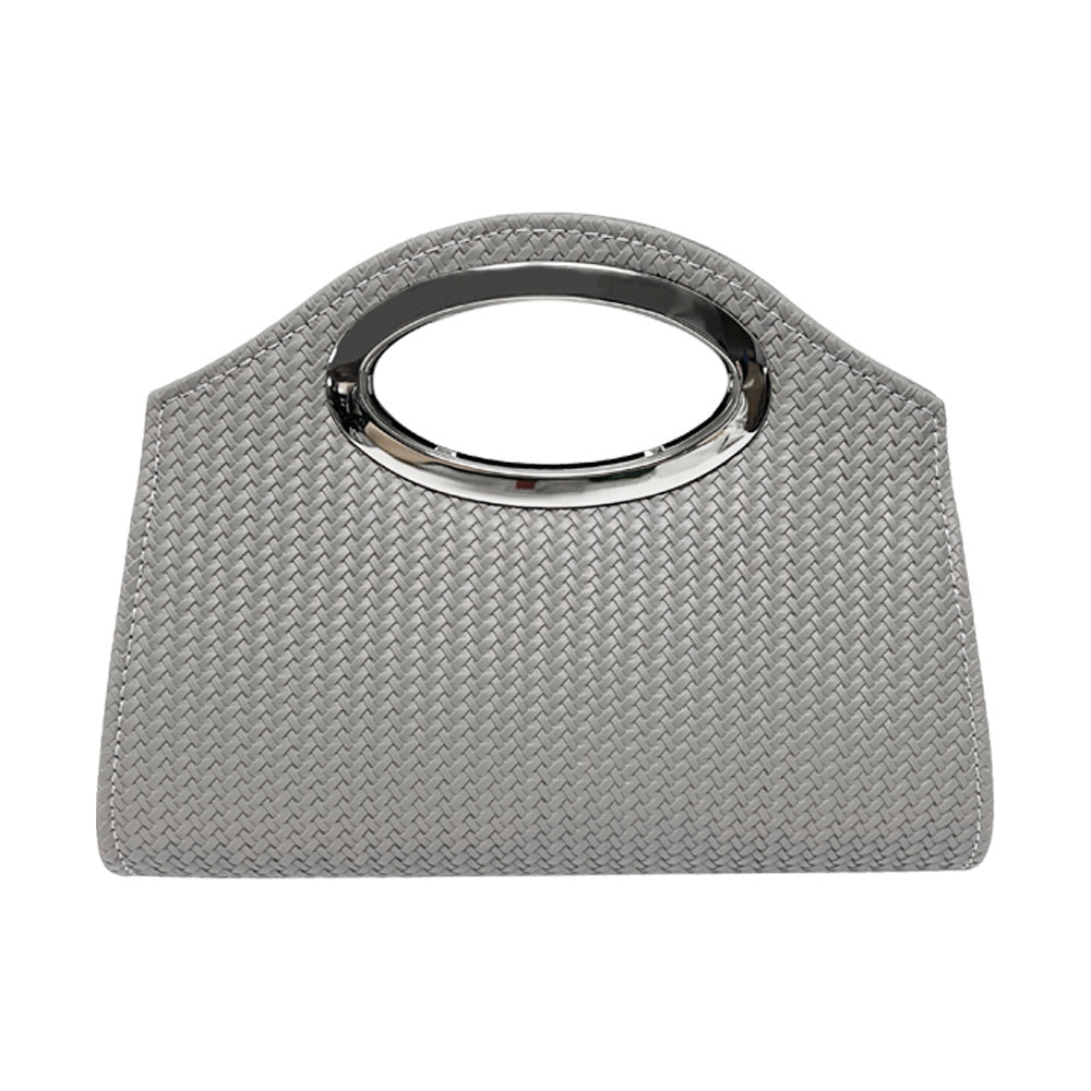 Strukturierte Handtasche Clutch