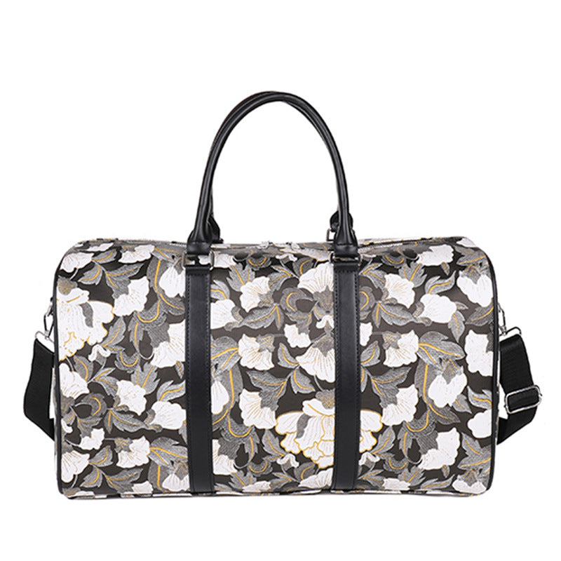 Elegante Blumenmuster Reise Duffle Bag Brehn