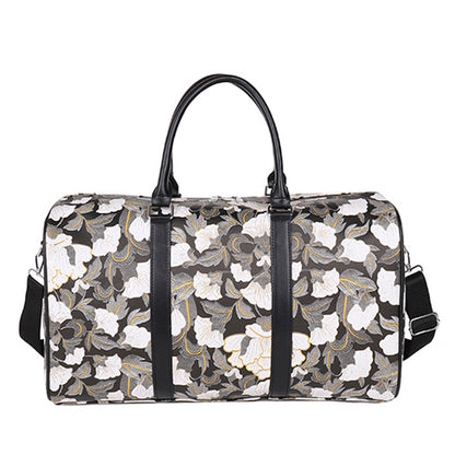 Elegante Blumenmuster Reise Duffle Bag Brehn