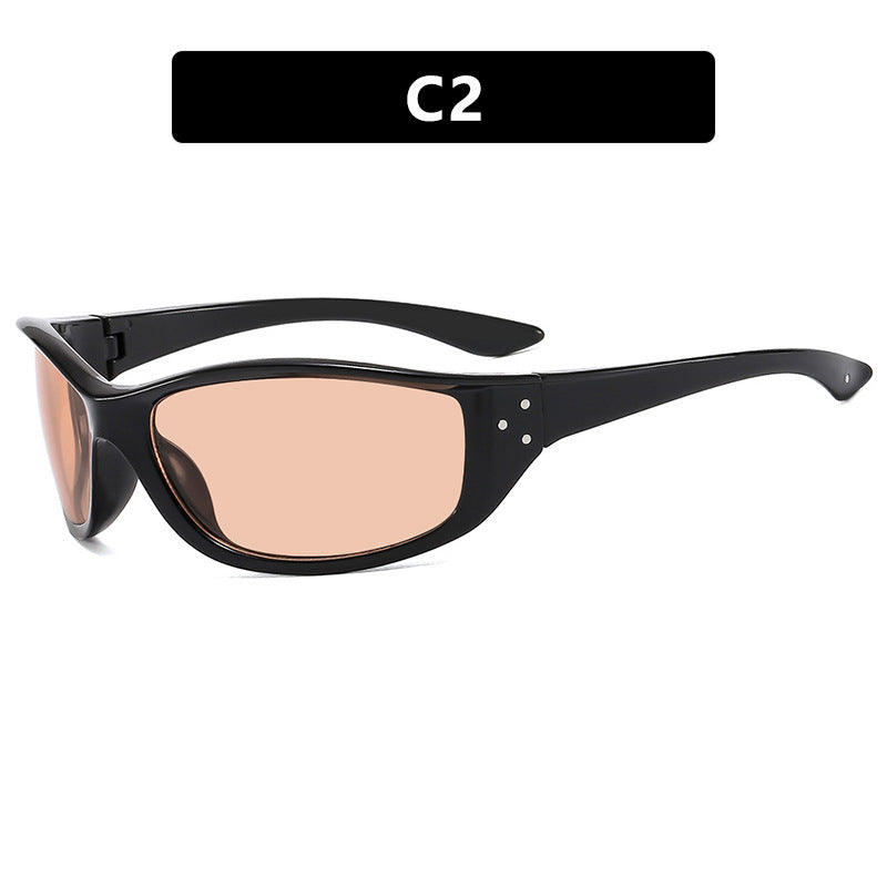 Damen Sportliche Sonnenbrille mit ergonomischem Rahmen und UV-Schutz Brehn