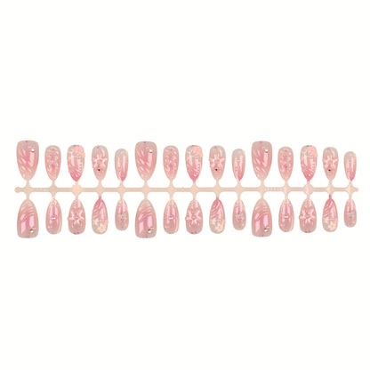 Glamouröse Press-On-Nagelspitzen