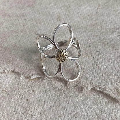 Stylischer Floralring Brehn