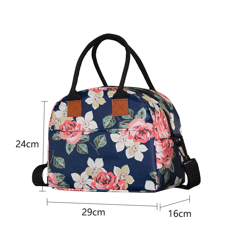 Blumen Isolierter Lunch Cooler