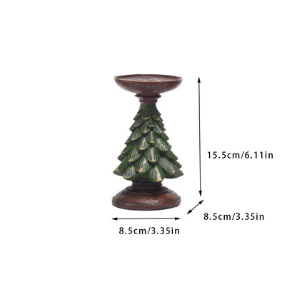 Dekorative Kerzenhalter mit Tannenbaum-Design Brehn