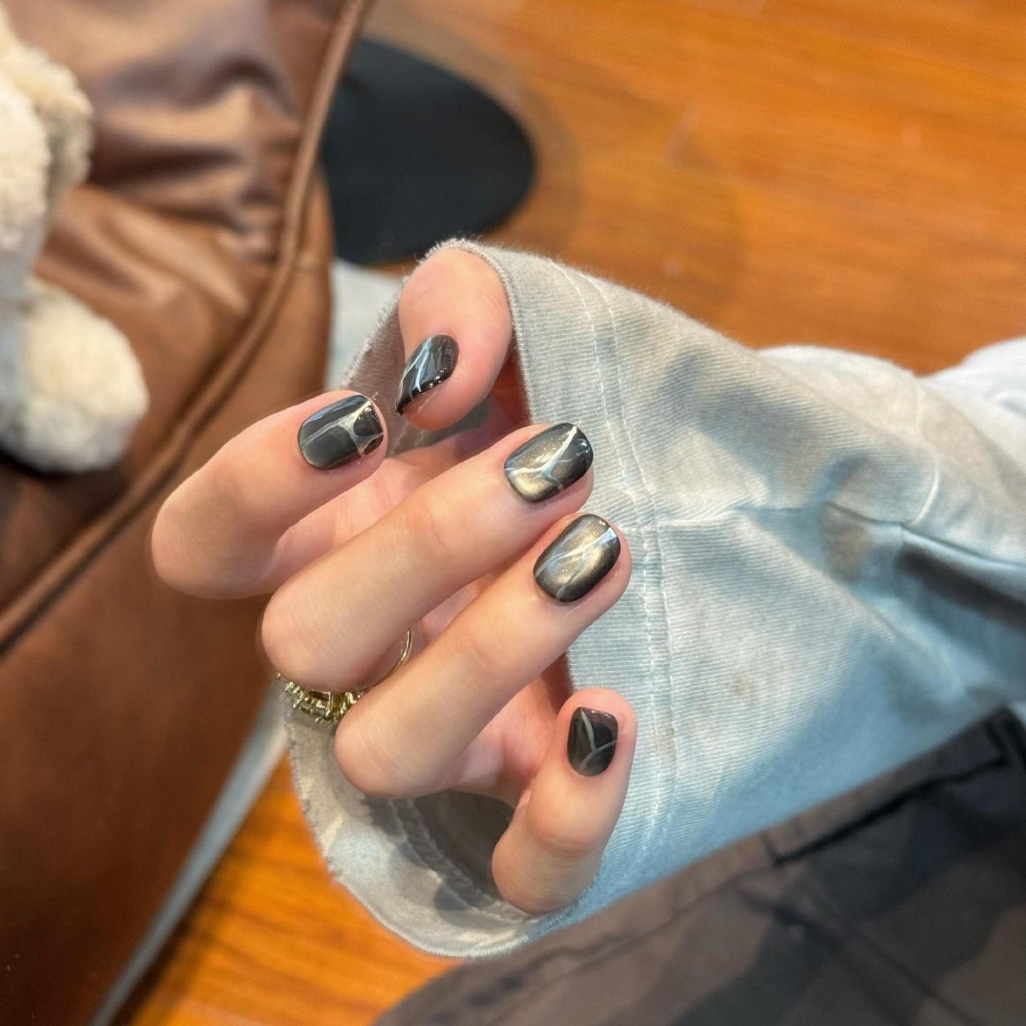Kunstnagelset mit Modernem Geometrischen Design Brehn