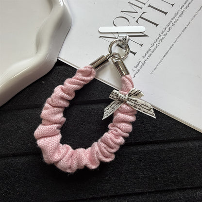 Dekorativer Scrunchie Schlüsselanhänger Halter Brehn