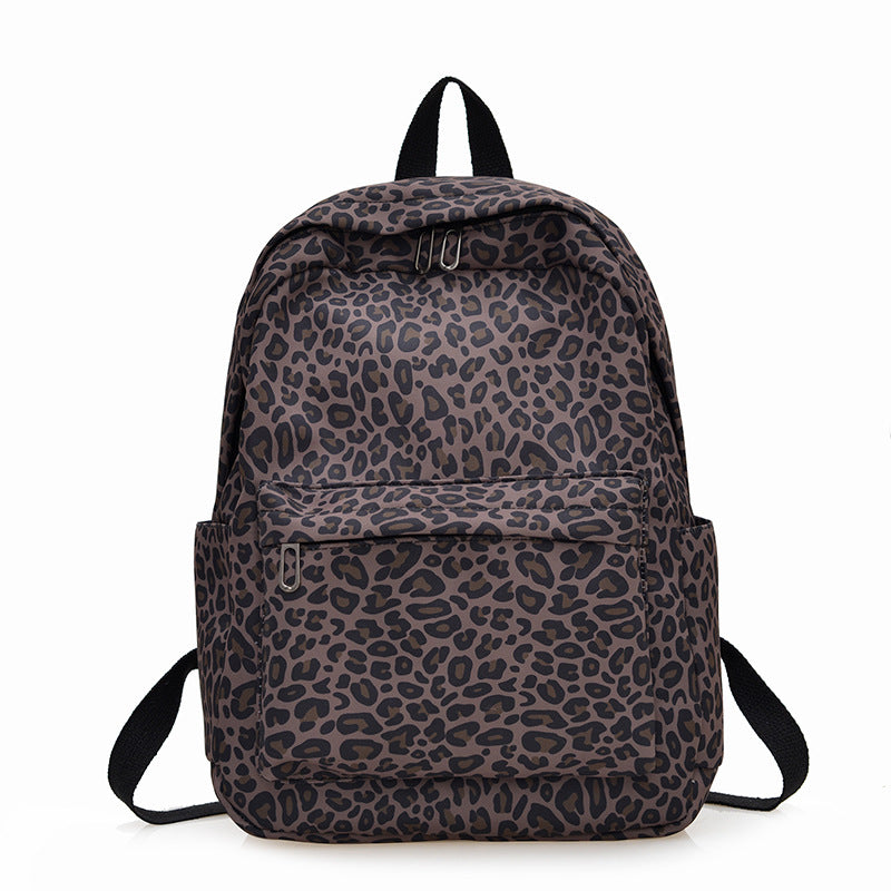 Stilvoller Rucksack Im Leopardenmuster Brehn