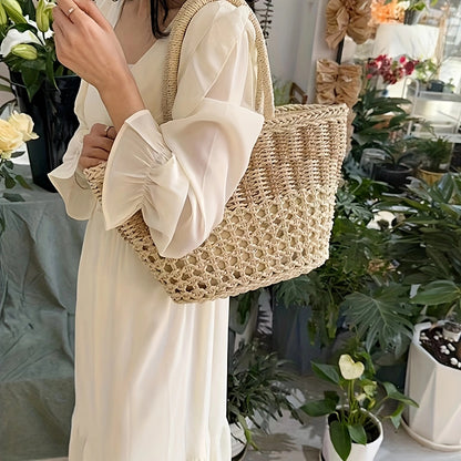 Geflochtene Basttasche Brehn