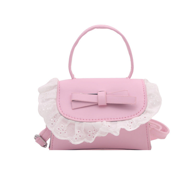 Elegante Rüschenschleifen-Crossbody-Handtasche Brehn