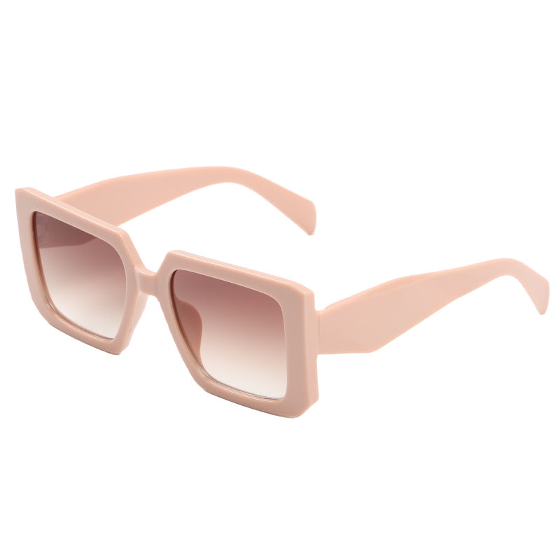 Damen modische oversized Sonnenbrille im Leopardenmuster Brehn