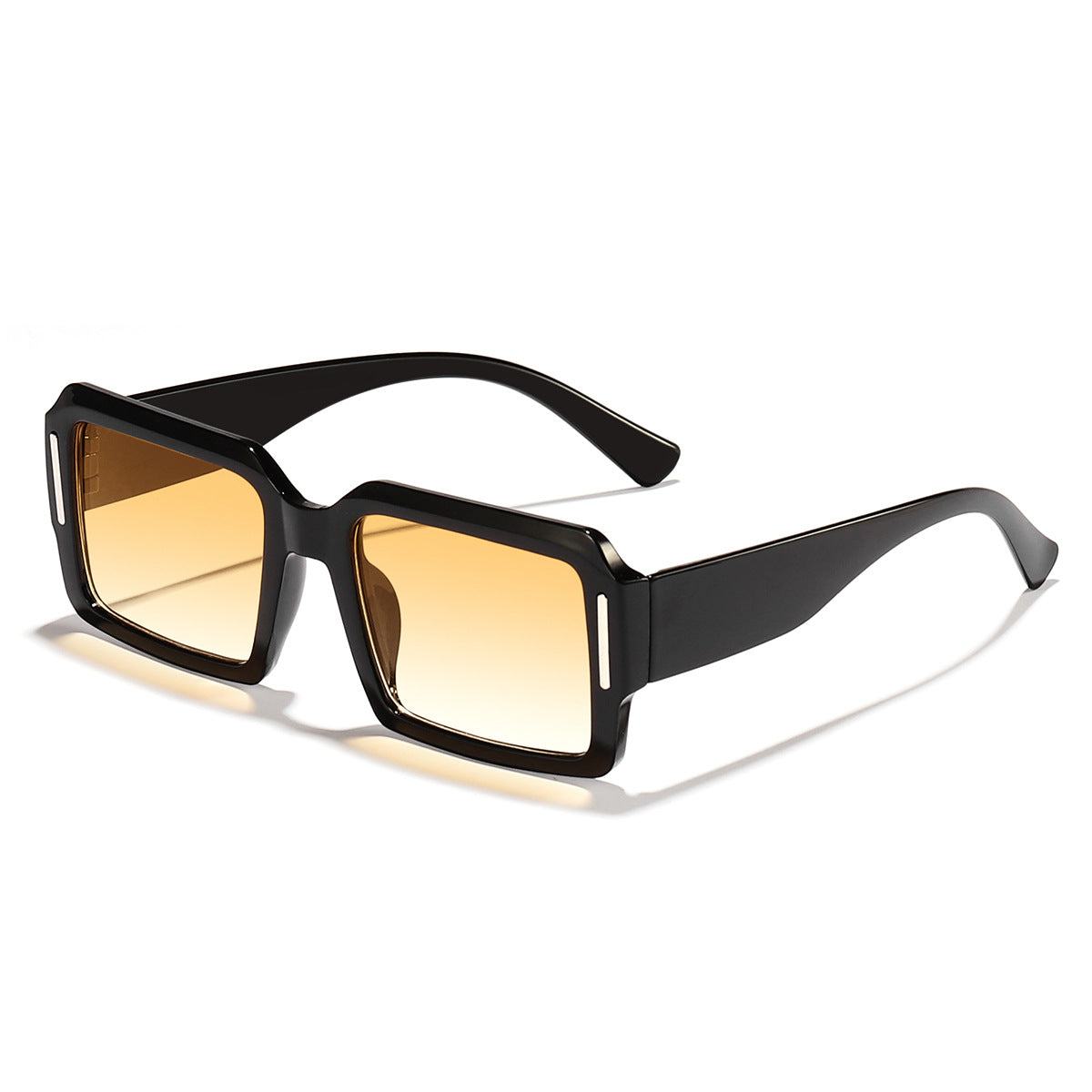Damen modische quadratische Sonnenbrille mit stylischem Kunststoffrahmen Brehn