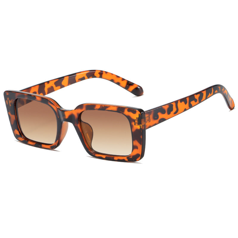 Damen modische quadratische Sonnenbrille mit UV-Schutz Brehn