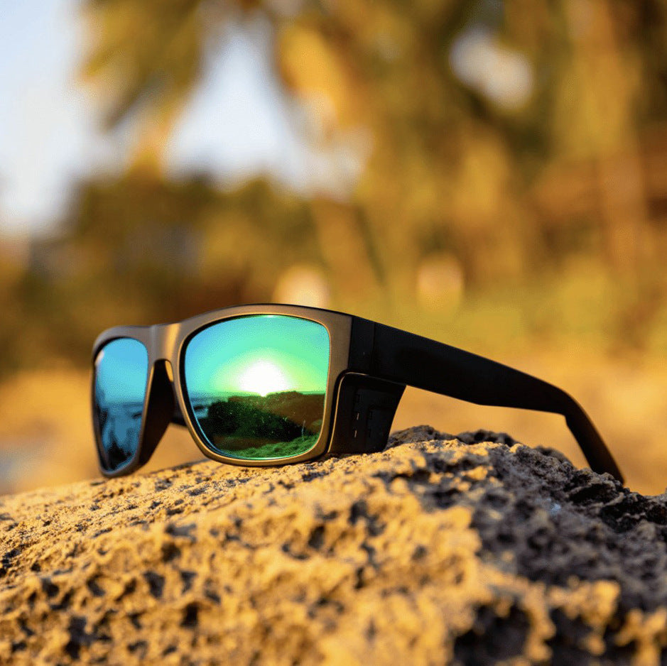 Herren Sportliche Sonnenbrille Brehn