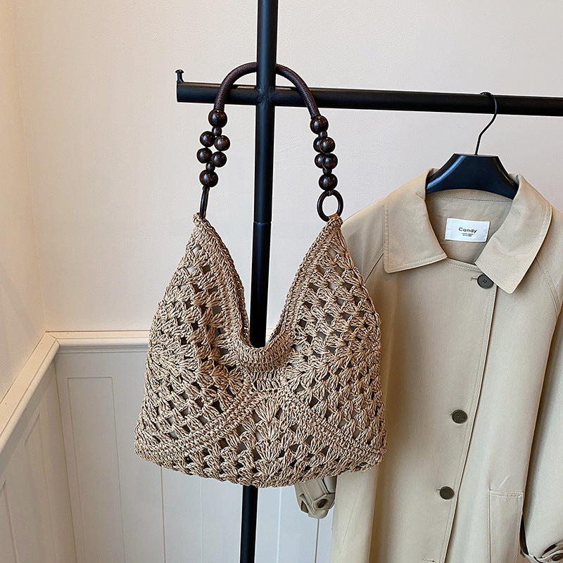 WoChic Boho Häkelhandtasche Brehn