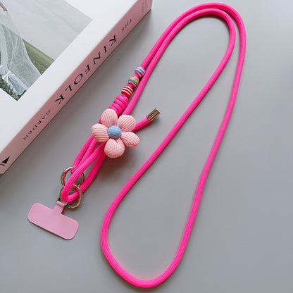 Dekorativer Blumenanhänger Handy-Lanyard Brehn