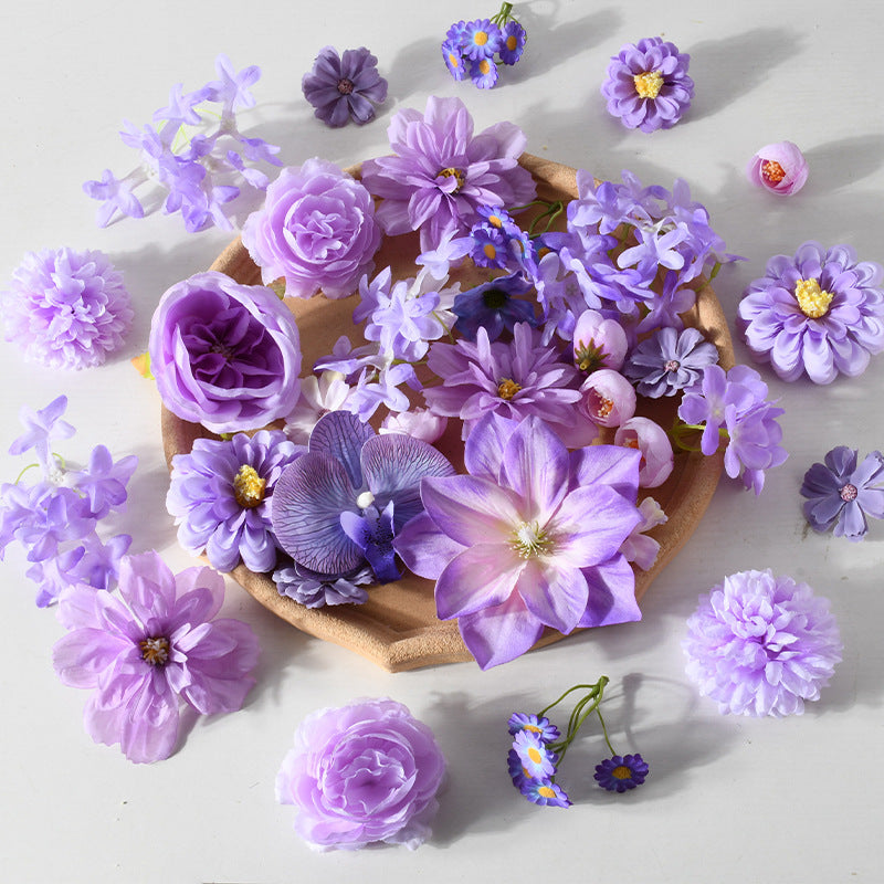 Elegantes Blumen-Haardekorationsset