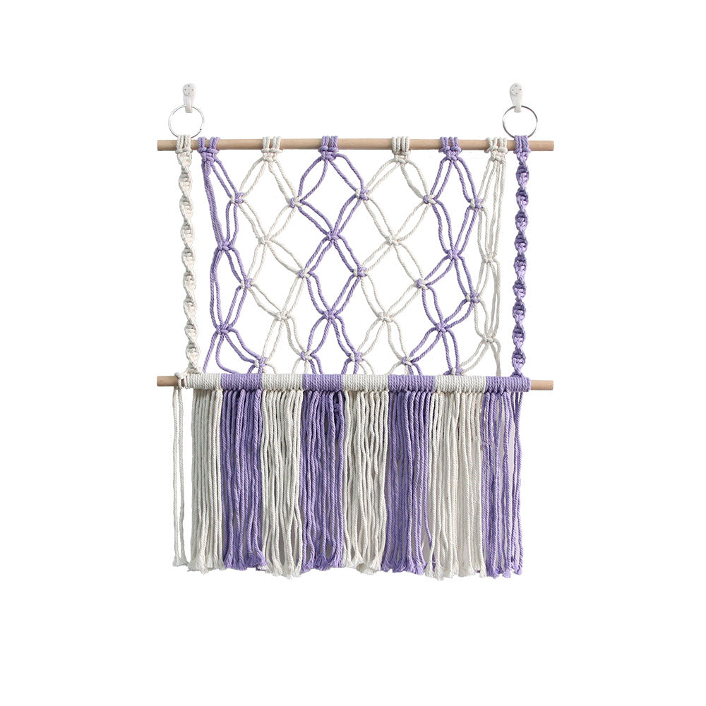 Handgewebter Wandbehang im Boho-Stil