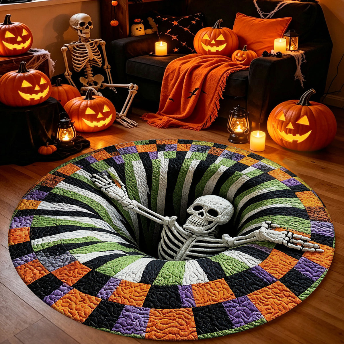 Halloween-Themen Bereichsteppich Brehn