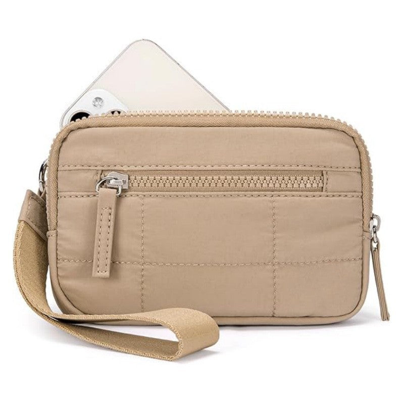 Praktische Handgelenktasche mit Reißverschlussfächern Brehn
