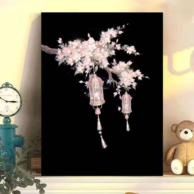 Wisteria Floral Leinwand Kunst Brehn