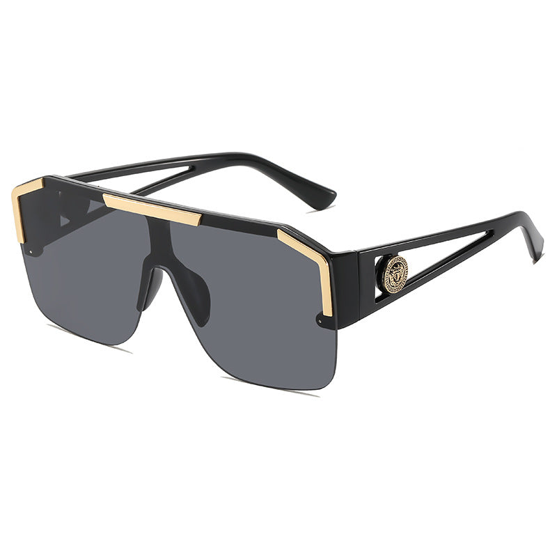 Übergroße geometrische Sonnenbrille Brehn