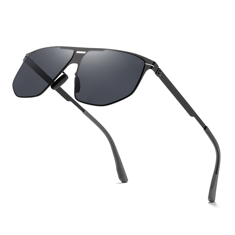 Trendy Quadrat Rahmen Sonnenbrille Brehn