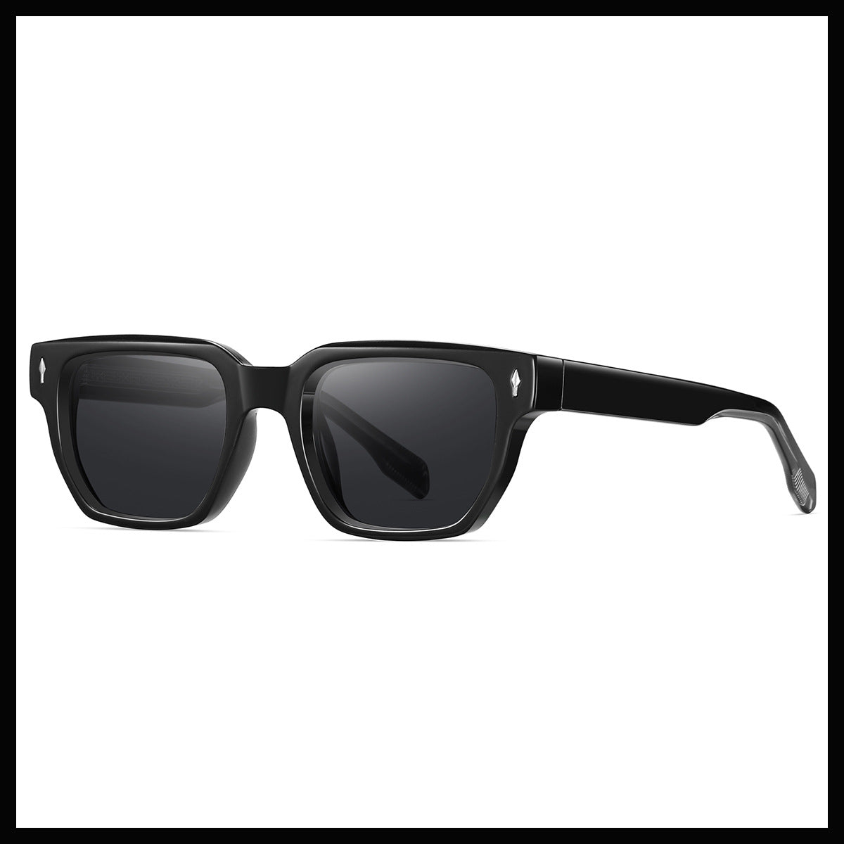 Damen Sonnenbrille im modernen, eleganten Quadratdesign Brehn