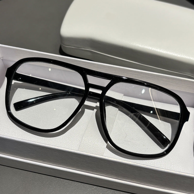 Premium Übergroße Winkelform Sonnenbrille Brehn