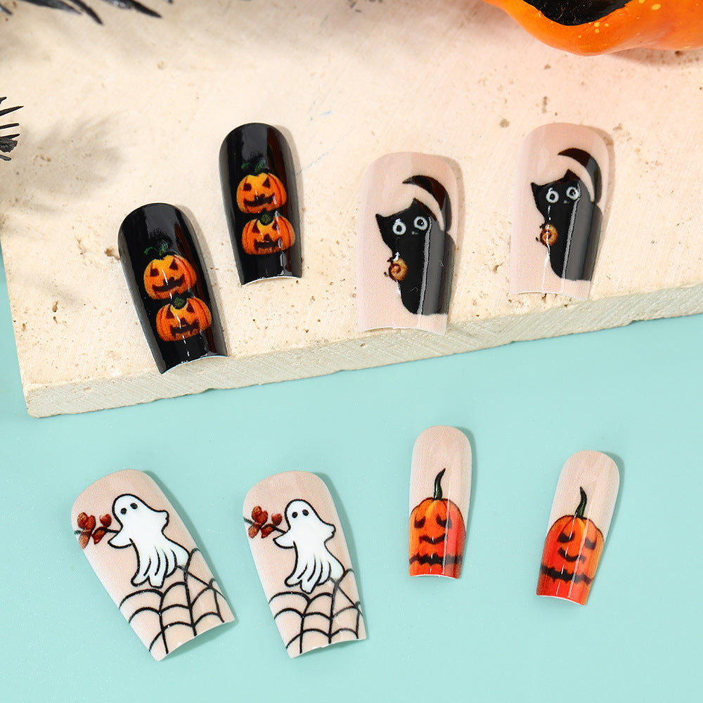 Kreative Halloween Kunstnägel Set Brehn