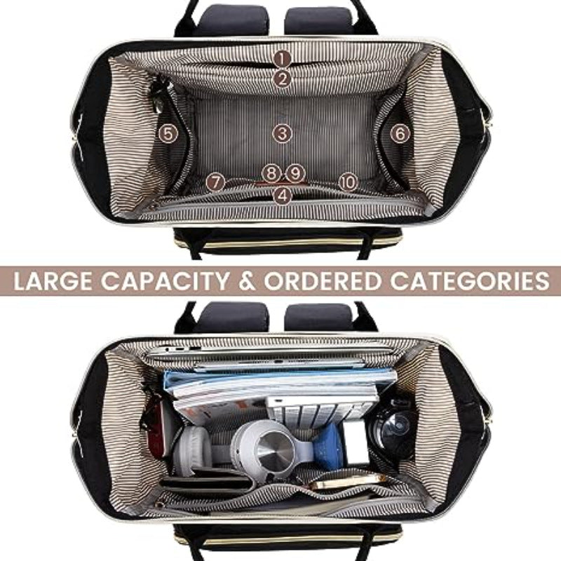 Stylische Mehrfachfach-Reiserrucksack Brehn