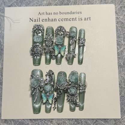 Premium 3D Dekorative Nagelkunst Tipps