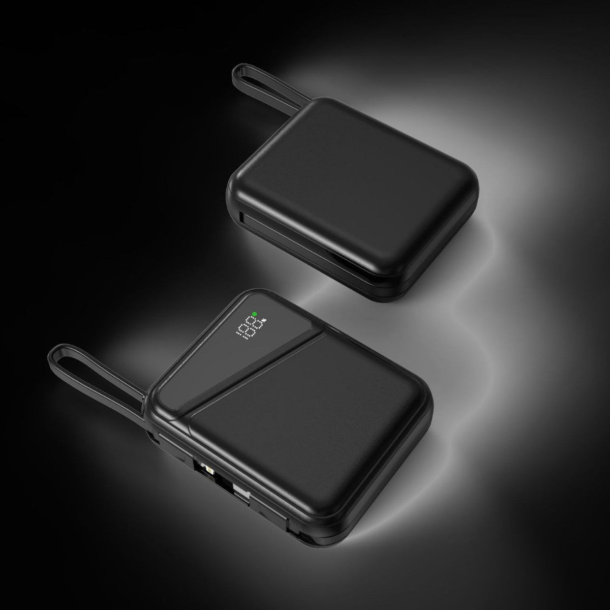 Tragbare Powerbank mit Intelligenter Led-Anzeige und Schnellladefunktion Brehn