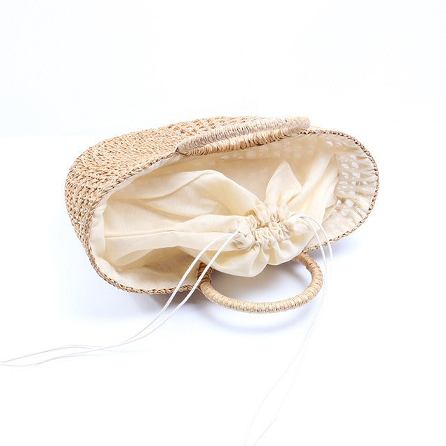 Elegante Handgefertigte Korbtasche Brehn