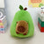 Plüsch Tier-Rucksack mit Avocado-Design Brehn